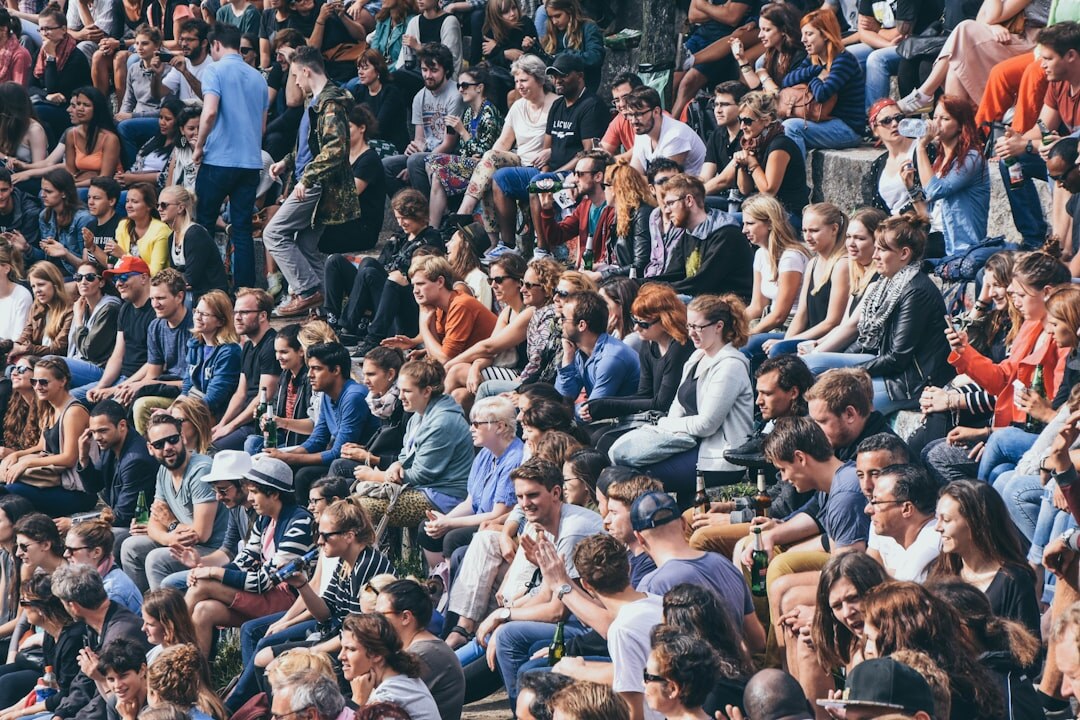 Audience attending a professional conference